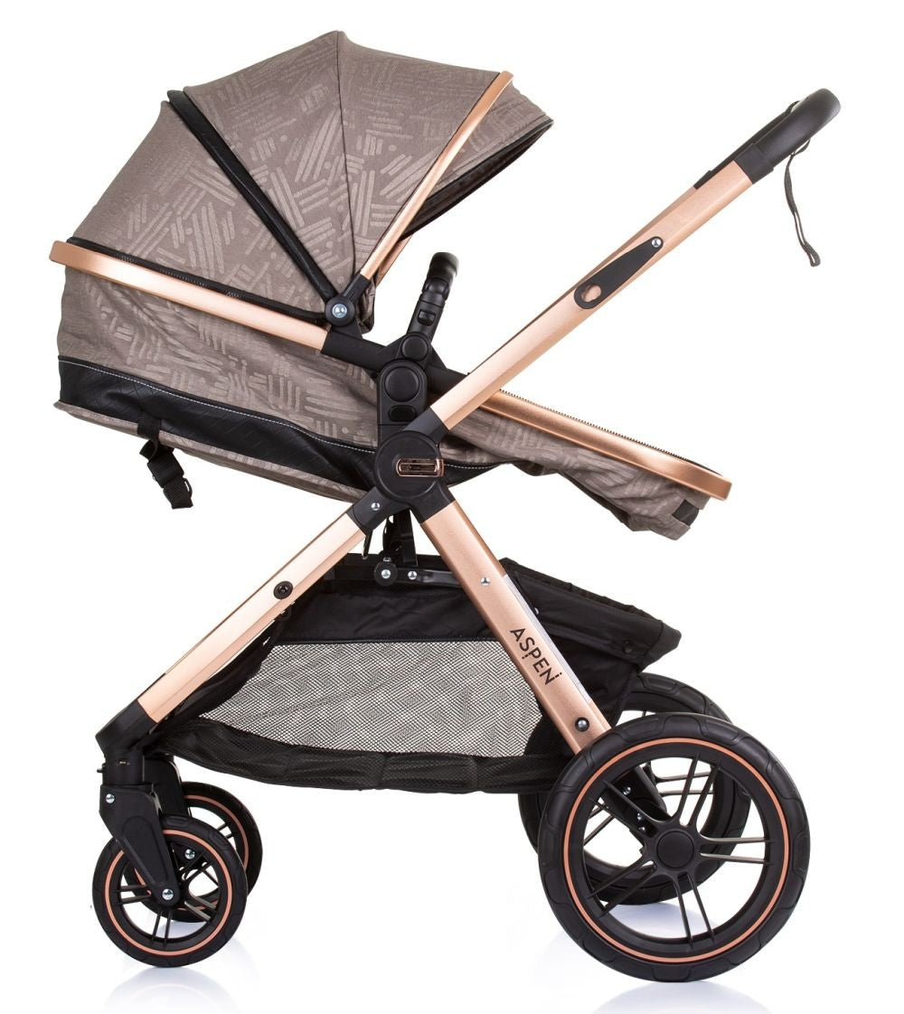 Carrito De Bebé Trío Convertible Aspen Hasta 22 Kg Sand_3