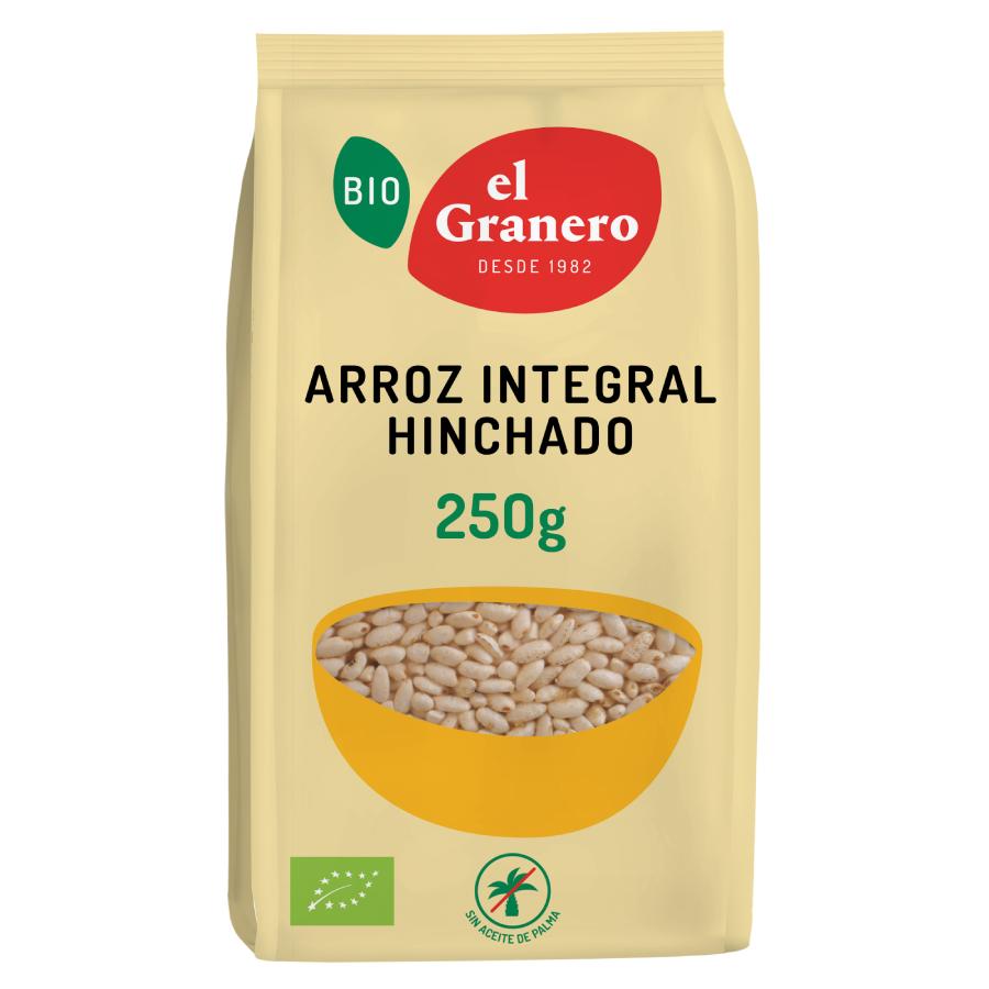 Arroz Integral Tufado El Granero, 250 g 