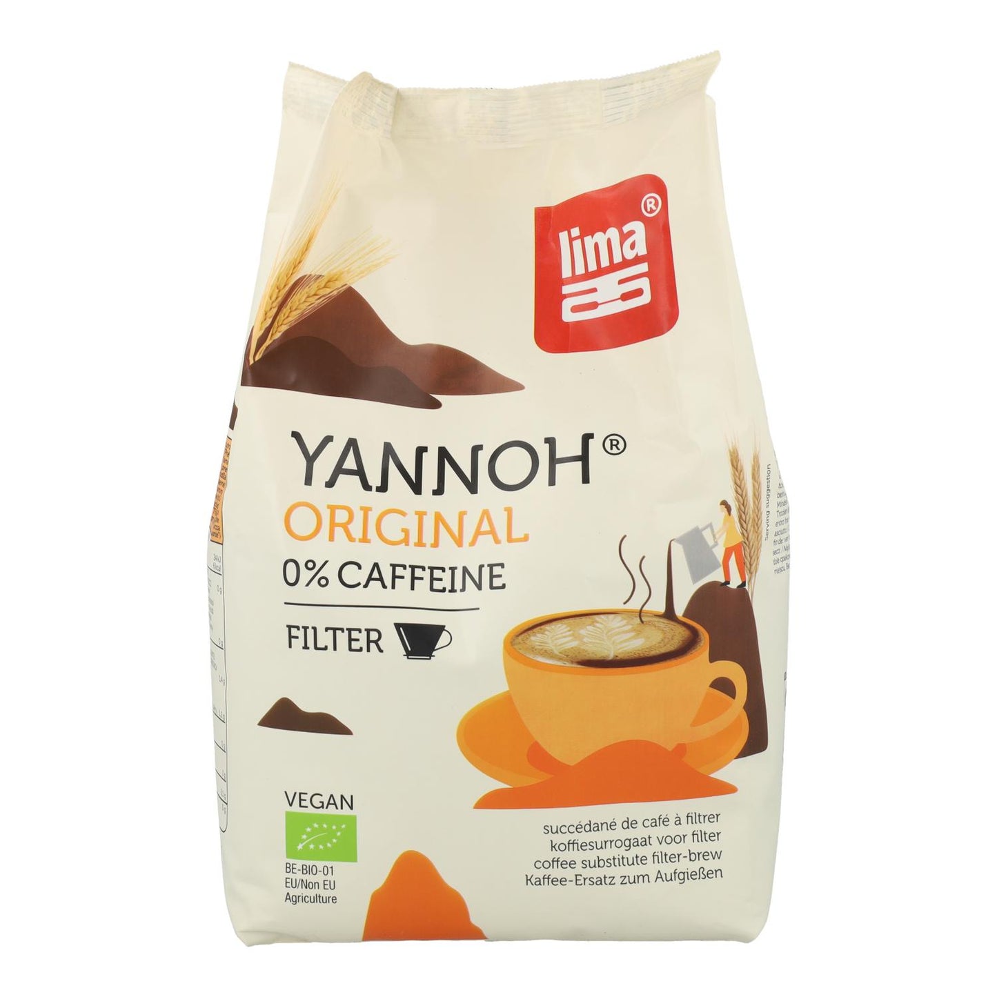 Cereais tostados filtrados Yannoh ECO Lima 1kg
