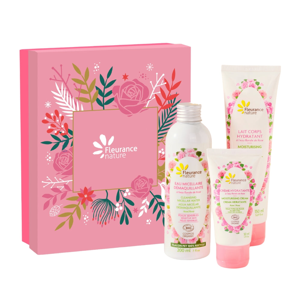 Cofre Rosa Delicado (leche Hidratante 150ml - Agua Micela 50ml - Crema 50ml) - Día de la Madre_1