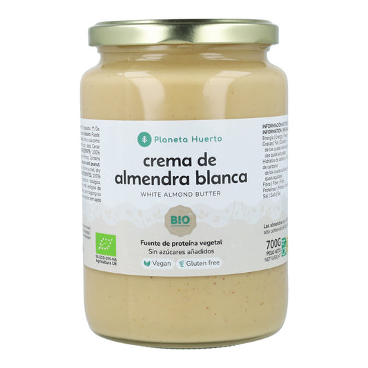 Creme de Amêndoa Branca Biológico Planeta Huerto 700g