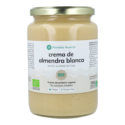 Creme de Amêndoa Branca Biológico Planeta Huerto 700g