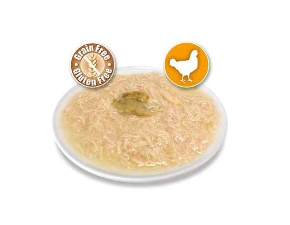 Frango em molho com Arquivet Espadín 80 g Ração húmida para gatos
