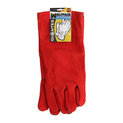 Guantes Soldar Denso Rojo Largo (par)_1