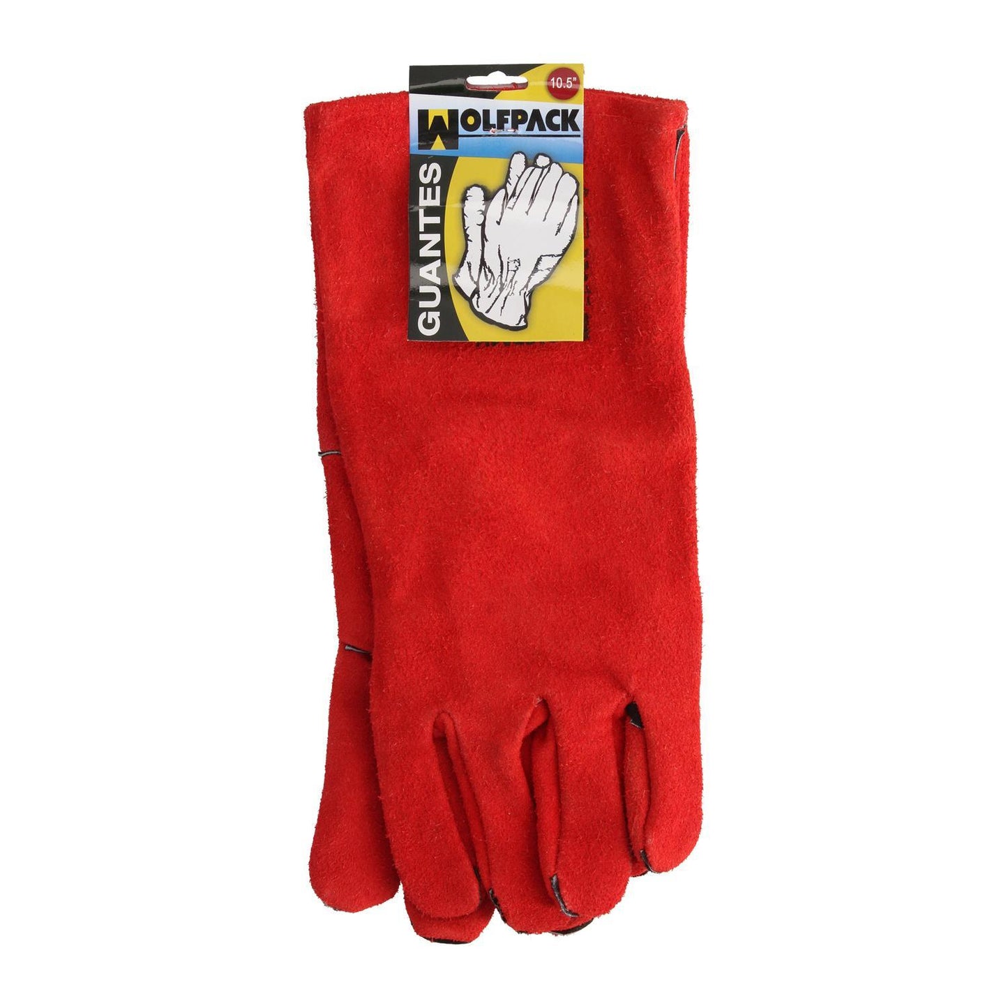 Guantes Soldar Denso Rojo Largo (par)_1
