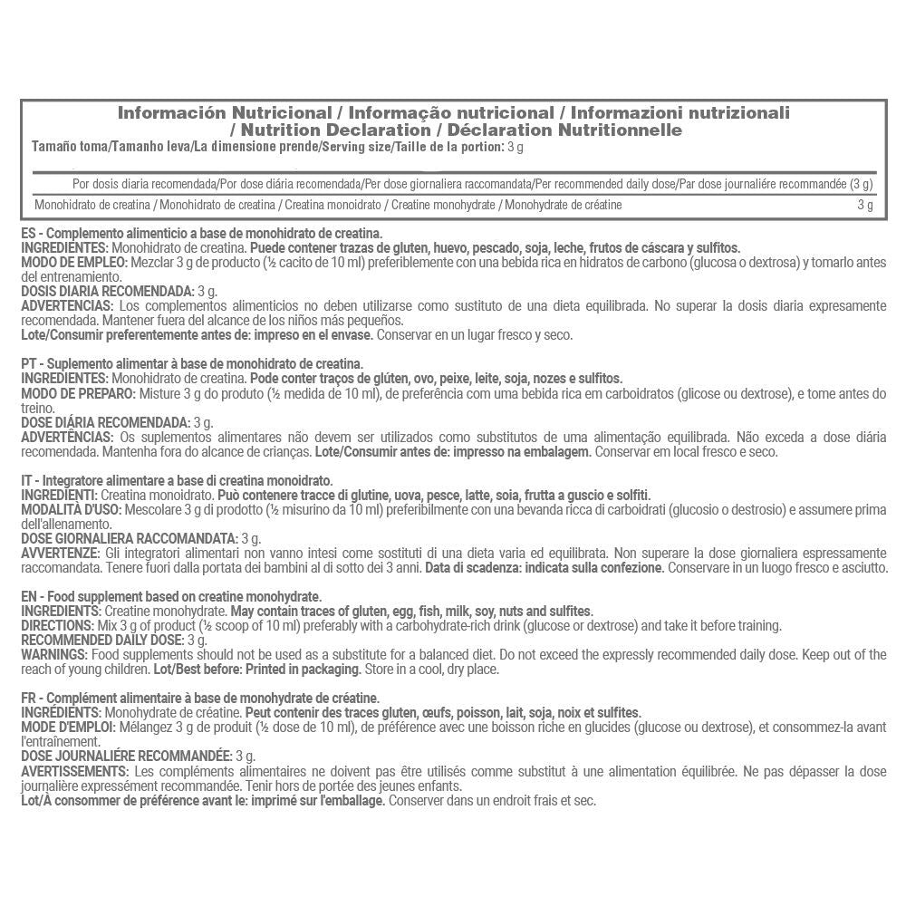 Creatina Monohidrato 200 Mesh - 500g - Neutro - Aumento De La Masa Muscular - Masmusculo_5