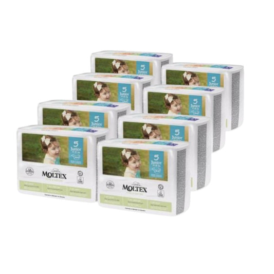 Moltex Pure &amp; Nature T5 Pack de Fraldas (13-18 kg), 352 Unidades