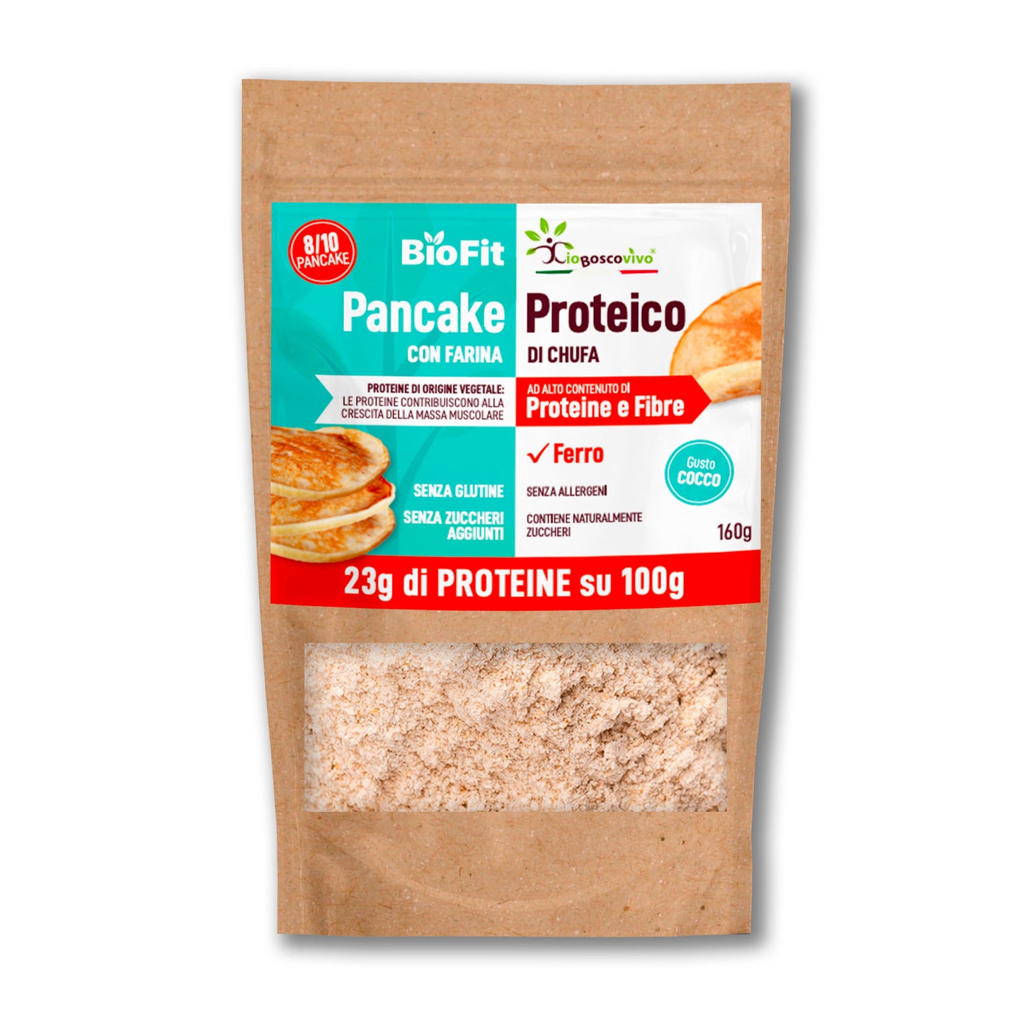 Preparado Ecológico Para Tortitas Proteicas De Coco Y Harina De Chufa_0