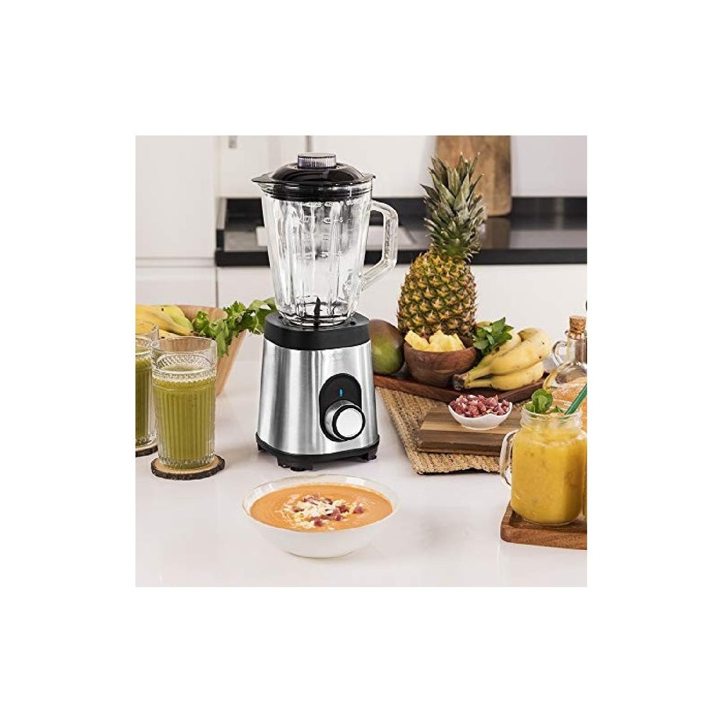 Cecotec Batidora De Vaso Power Black Titanium 1800max Inox_2