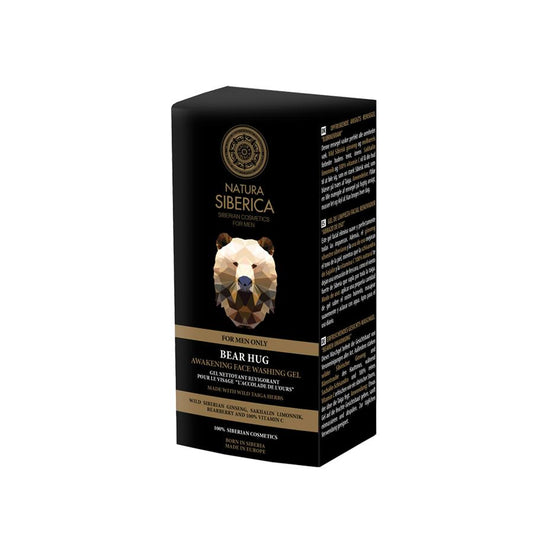 Gel de Limpeza Facial Renovador Bear Hug Natura Sibérica, 150 ml