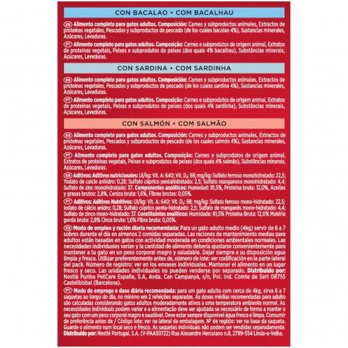 GOURMET Mon Petit Multipack Fish Selection 6x50g