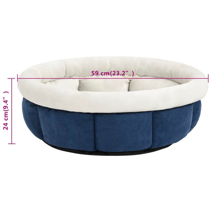 Vidaxl Cama Para Perros Azul 59x59x24 Cm_5