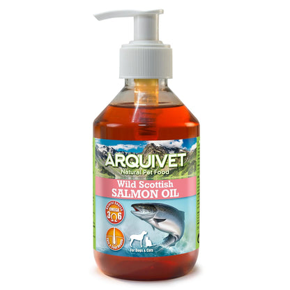 Óleo de salmão escocês Arquivet 250 ml