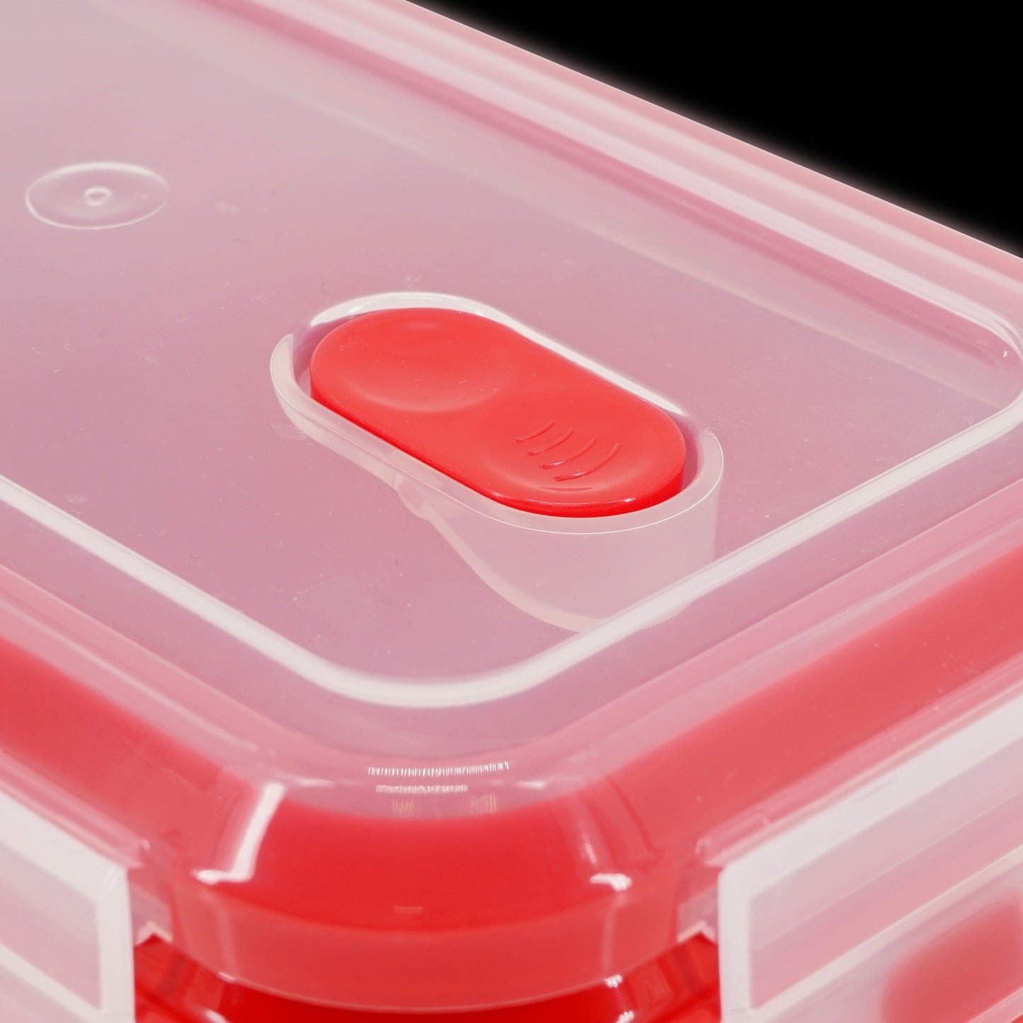 Hermético Super Lock Micro 680 Ml. Apto Para Cocinar Al Vapor En El Microondas, Ideal Transporte Y Almacenamiento De Alimentos, Cierre Clip, Válvula_4