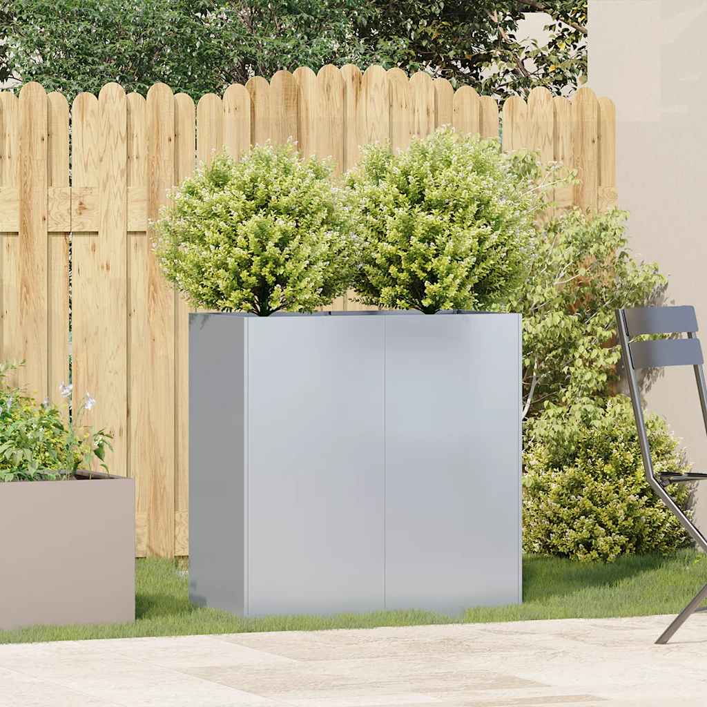 Jardinera 80x40x80 Cm De Acero Galvanizado_2