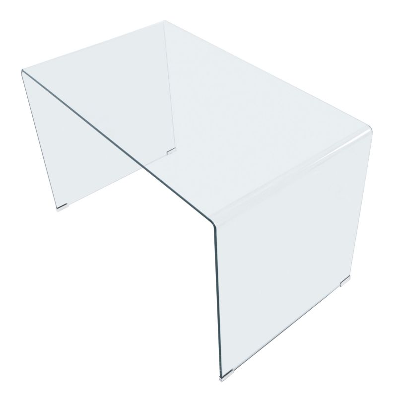 Mesa De Estudio Note Cristal, Cristal, 120 X 74 X 70cm_2