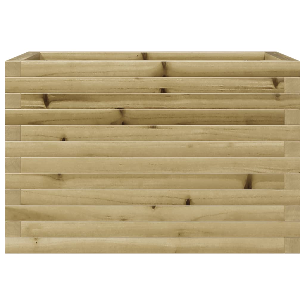 Jardinera De Madera De Pino Impregnada 70x40x45,5 Cm_4