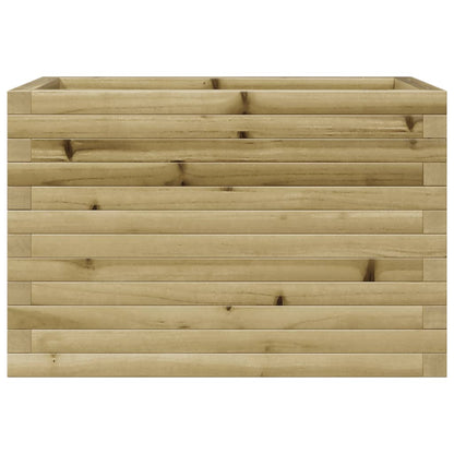 Jardinera De Madera De Pino Impregnada 70x40x45,5 Cm_4