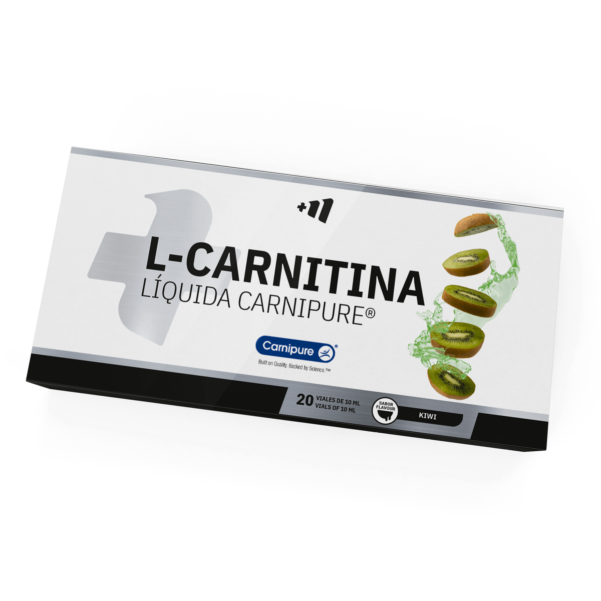 L-carnitina Líquida Carnipure® - 20 Viales - Kiwi - Ayuda A Adelgazar - Masmusculo_0