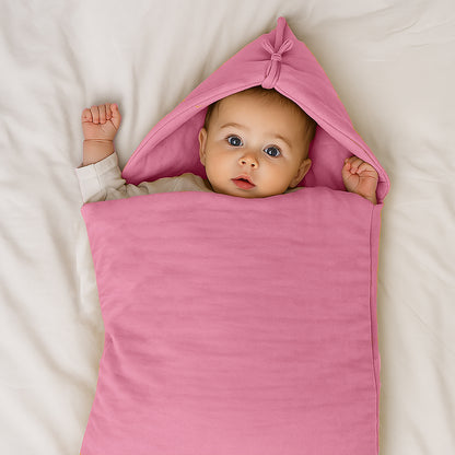 Nido De Bebé  En Algodón Bio Rosa_4