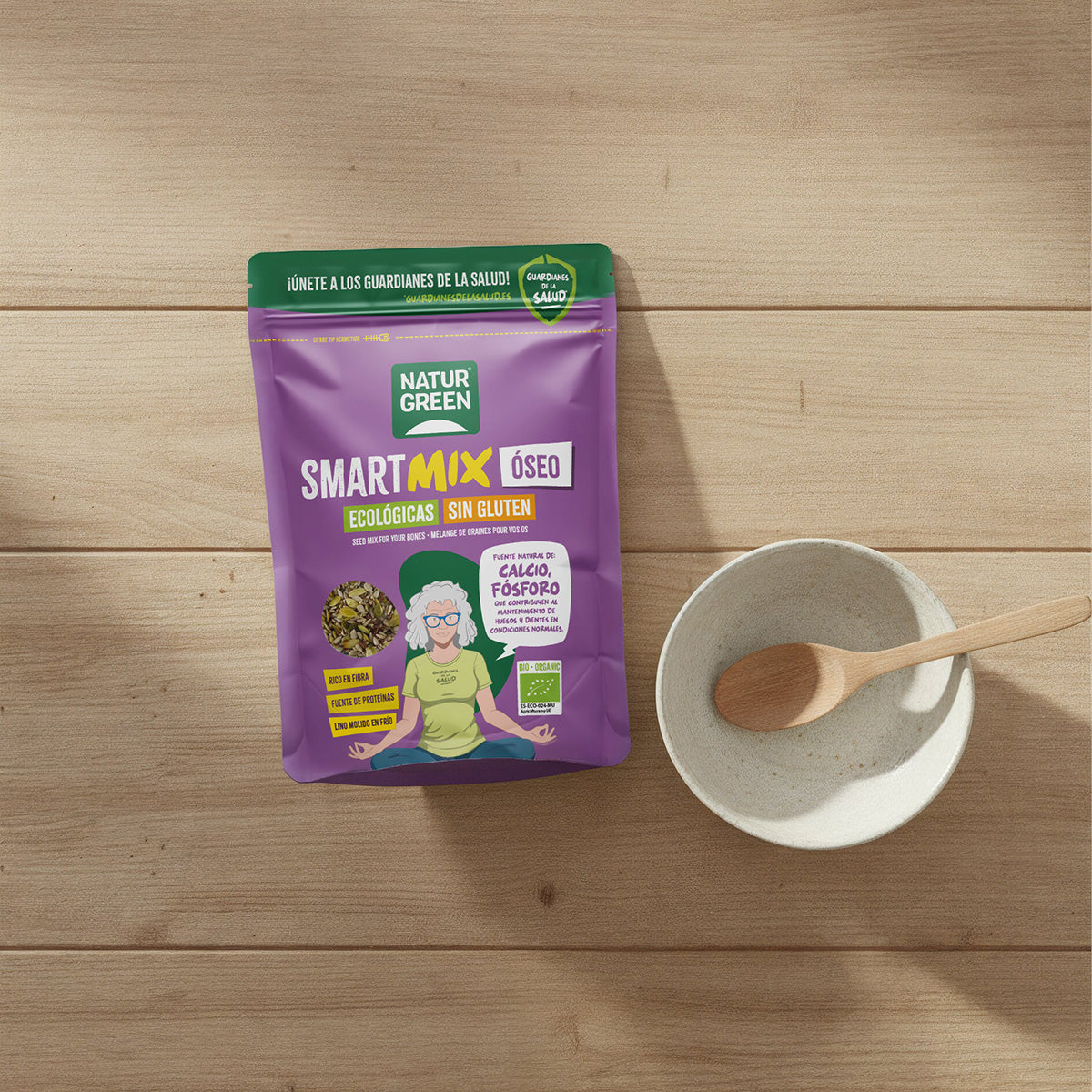 Mezcla de Semillas SmartMix óseo Bio Naturgreen 175 g