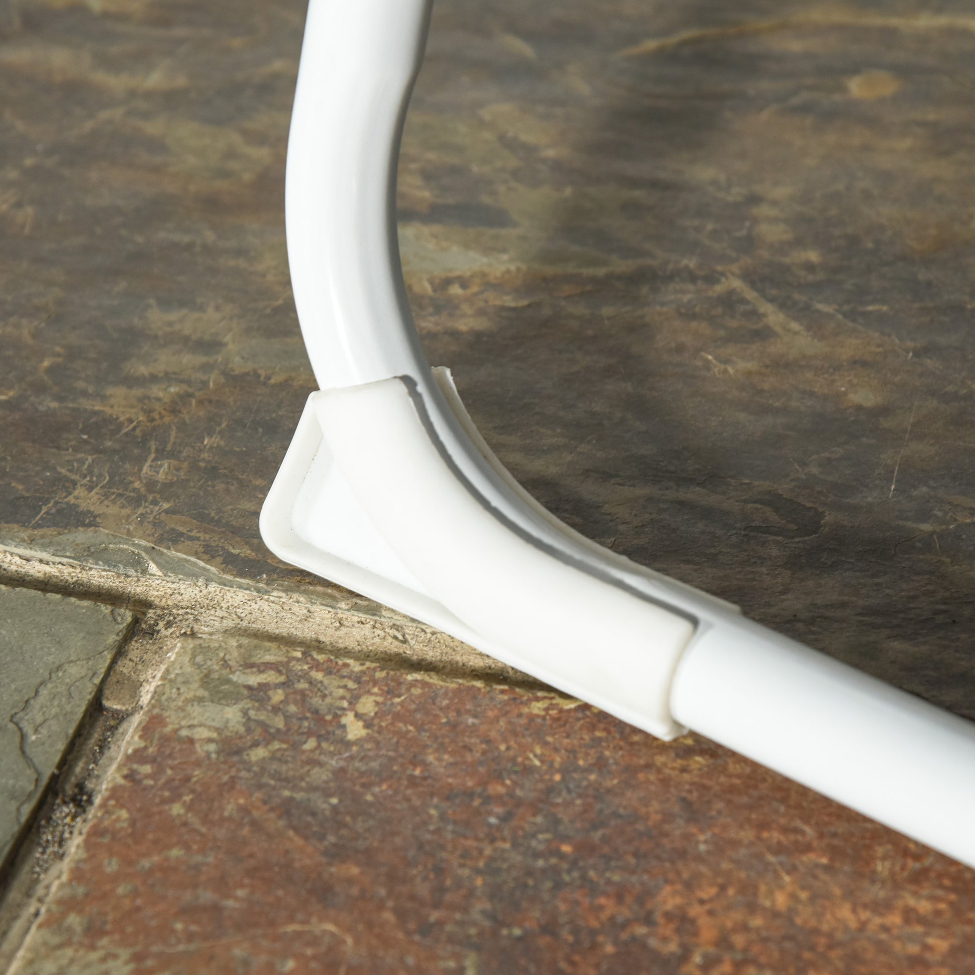 Outsunny Tumbona Reclinable Y Plegable De Jardín Respaldo Ajustable_3
