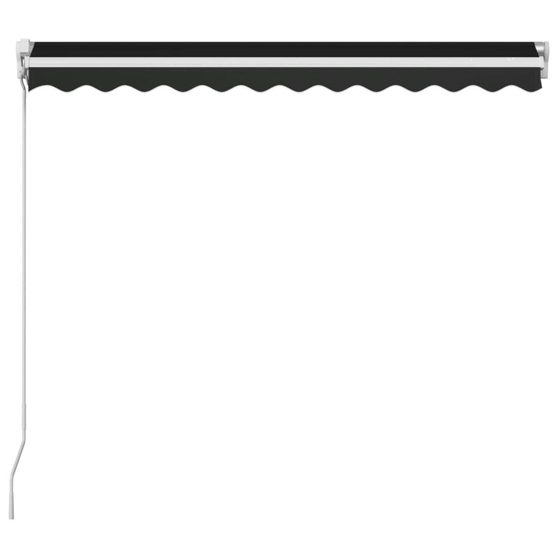 Vidaxl Toldo Retráctil Manual Gris Antracita 350x250 Cm_4