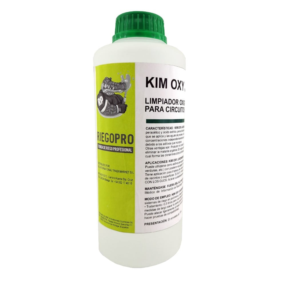 Limpiador Oxigenado Desincrustante Para Sistemas De Riego. Riegopro Kim-oxy Jardineria - 5l_0