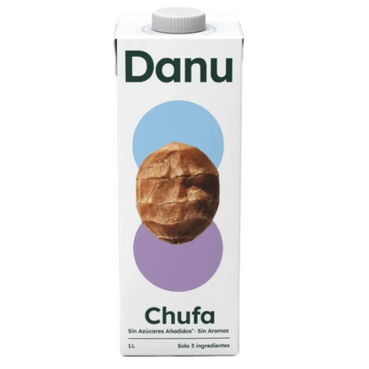 Bebida de Chufa sem Açúcar Danu 1 Litro