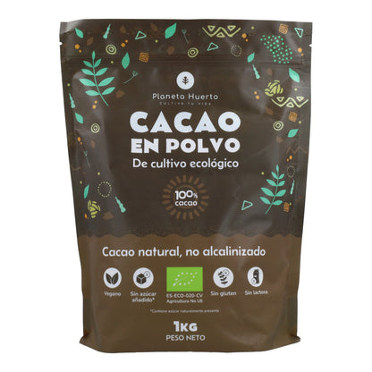 Cacau em Pó Biológico Planeta Huerto 1 kg