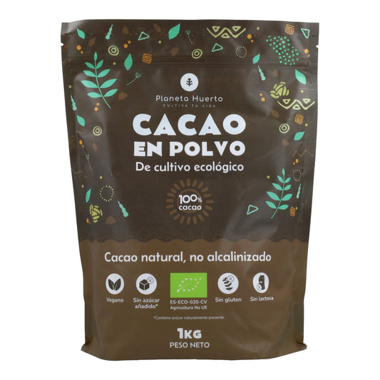 Cacau em Pó Biológico Planeta Huerto 1 kg