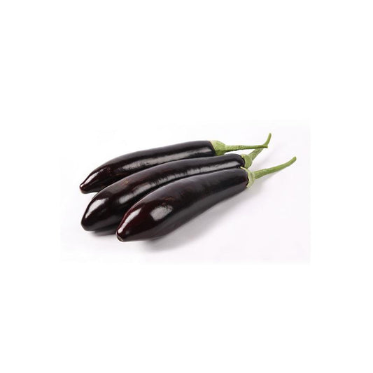 Mudas de Beringela Preta, Longas, 6 unidades. Variedade Tradicional