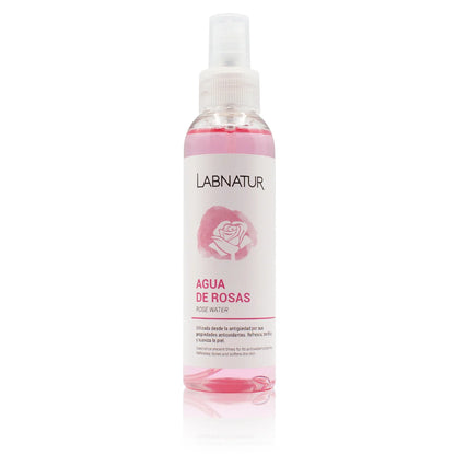 Agua De Rosas Labnatur | Tónico Facial Natural | Hidratación Y Equilibrio De La Piel | Refresca Y Suaviza | 125 Ml_0
