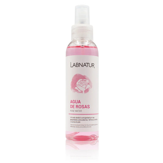 Agua De Rosas Labnatur | Tónico Facial Natural | Hidratación Y Equilibrio De La Piel | Refresca Y Suaviza | 125 Ml_0