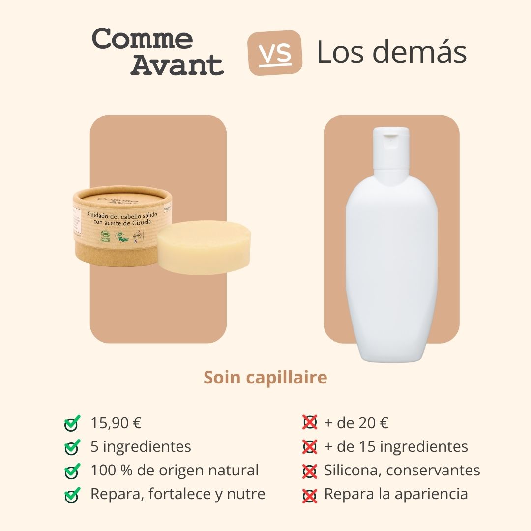 Cuidado Del Cabello Sólido Con Aceite De Ciruela - Melocotón Y Vainilla_4