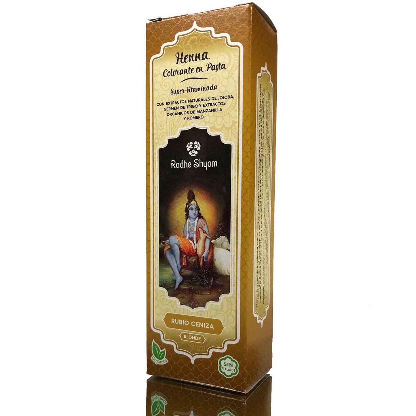 Radhe Pasta de Henna Loira Cinza 200 Ml Radhe