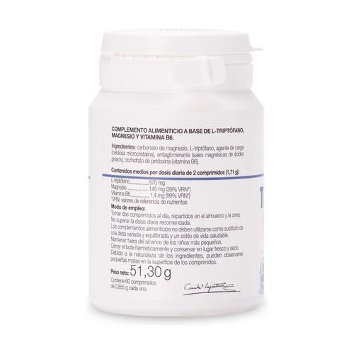 Triptofano com Magnésio e Vitamina B6 Ana María LaJusticia, 60 comprimidos