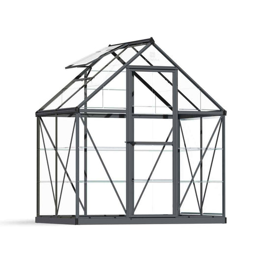 Estufa Harmony 126x185 cm cinzento 