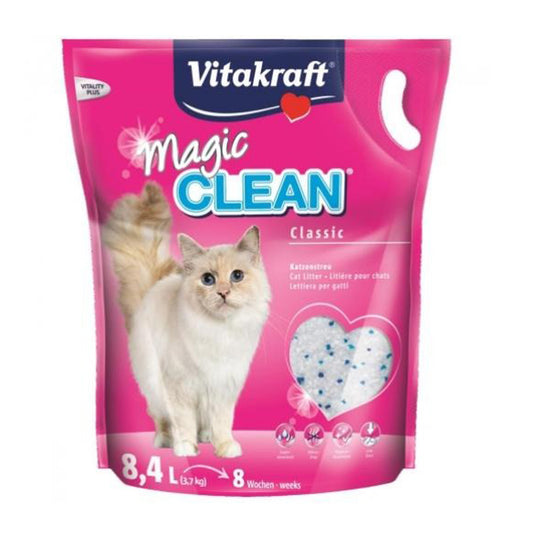 Contas de sílica gel superabsorvente Vitakraft Magic Clean 8,4 L