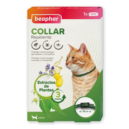 Coleira repelente Beaphar Bio Band para gatos 35 cm