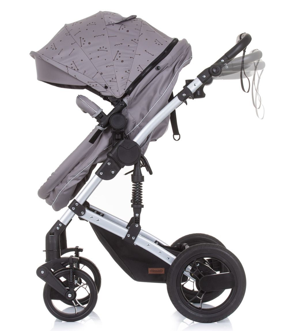 Carrito De Bebé Camea Dúo Convertible Con Bolso Graphite_3