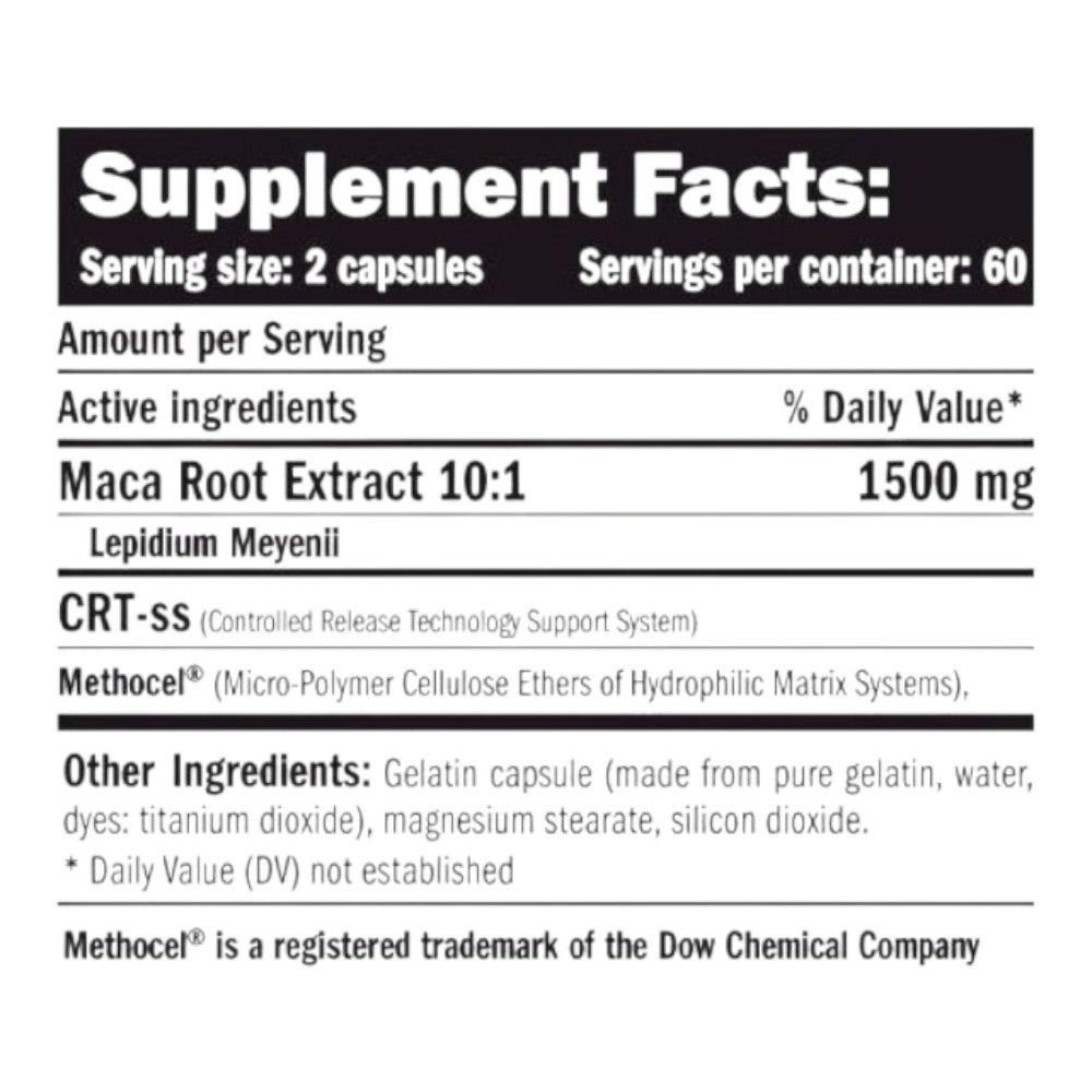 Peruvian Maca 120 Caps_1