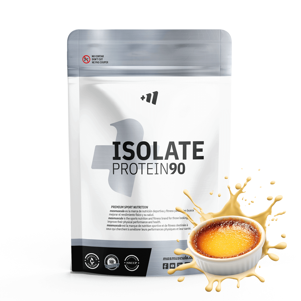 Isolate 90 Cfm - 500 G - Crema Catalana - Aumenta La Masa Muscular - Masmusculo_0