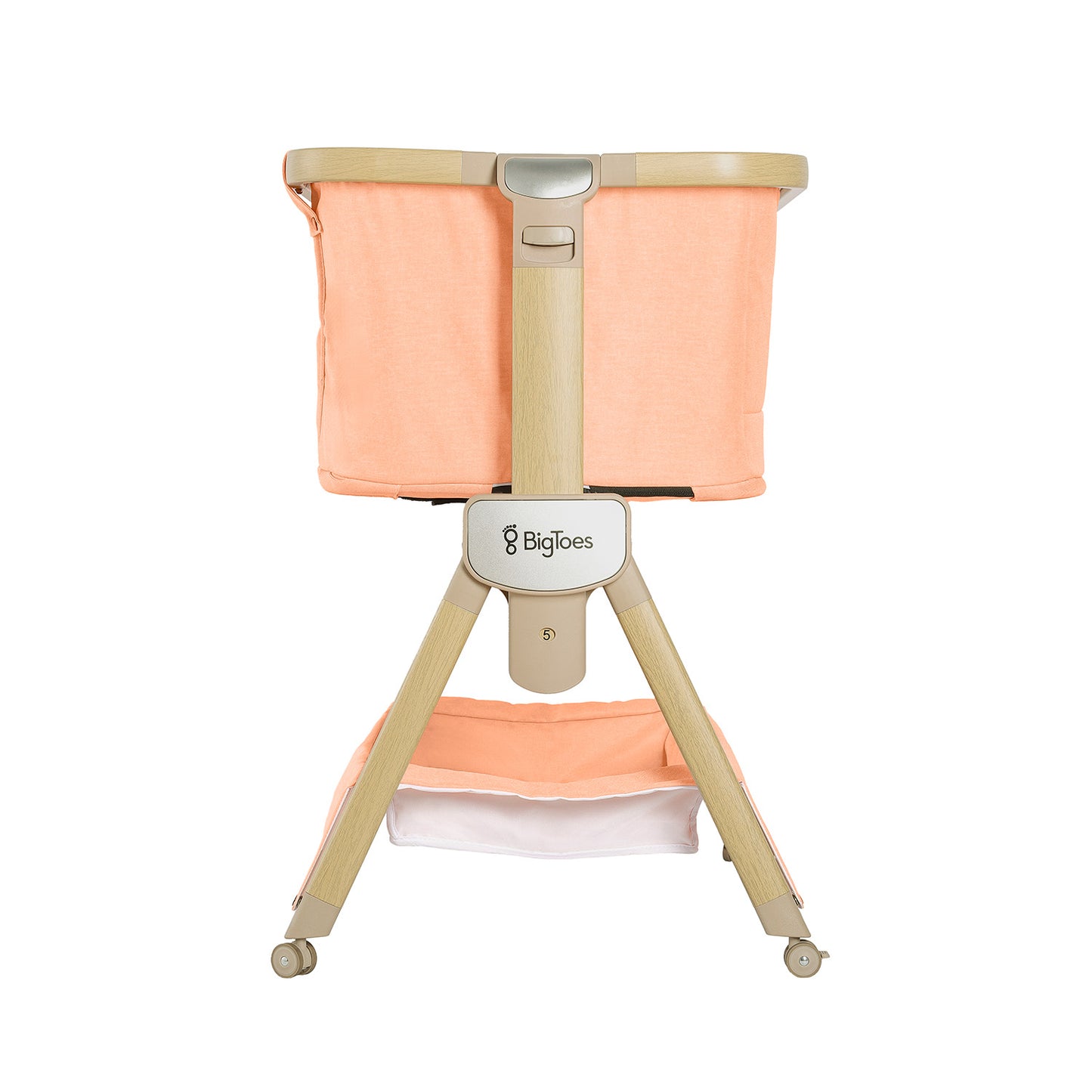 Minicuna De Colecho Plegable Bigtoes Flex Peach Deco_3