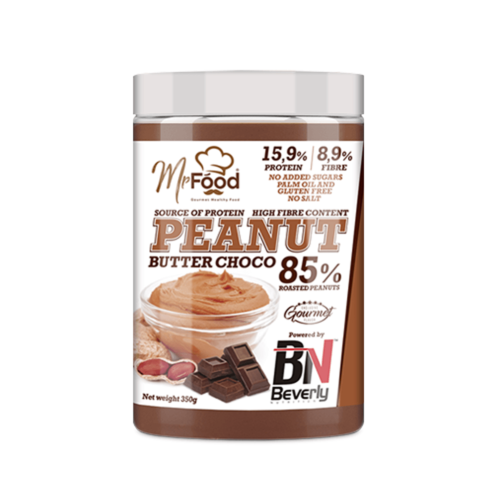 Crema De Cacahuete - 350g - Chocolate Con Crema De Cacahuete - Cremas De Cacahuete - Beverly Nutrition_0