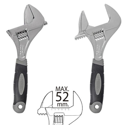 Llave Ajustable Gran Apertura 52 Mm. Medida 10