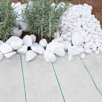 Malla Antihierbas 105 Gr Blanca - Protección Eficaz Para Jardines 1x10 M / Multicolor_0