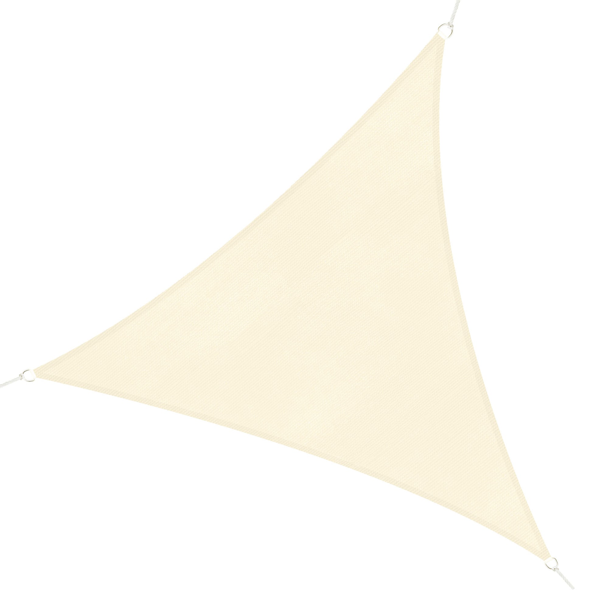 Outsunny Toldo Vela Sombrilla Parasol Triangulo Tejido De Hdpe 185 G/m²_0