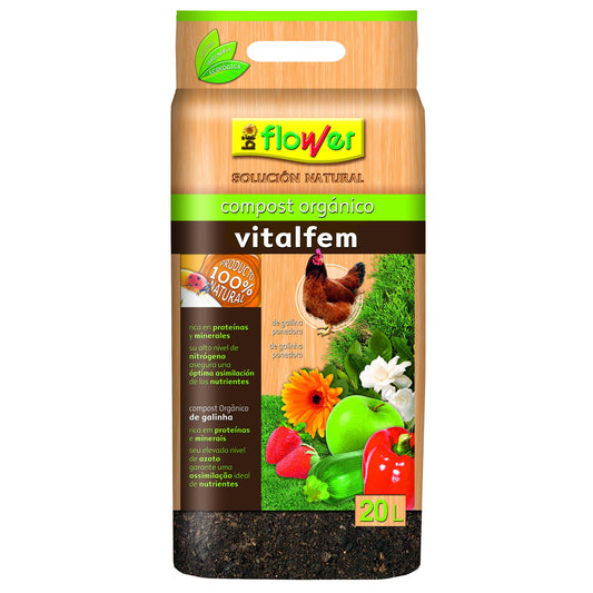 Composto Orgânico Vitalfem Flower 20 L