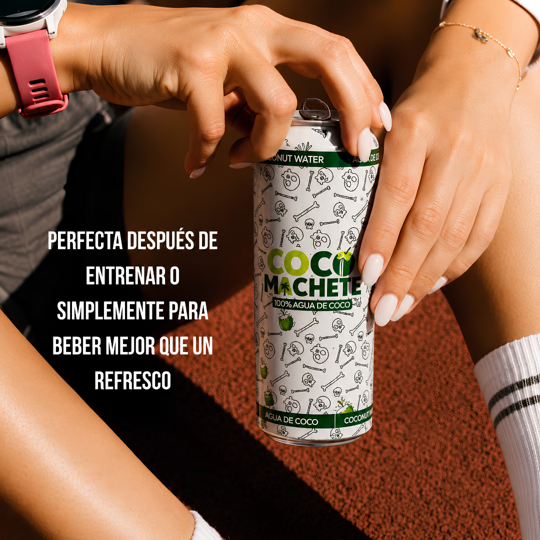 Agua De Coco Natural 100%, Pack 24 Latas X 310 Ml_4